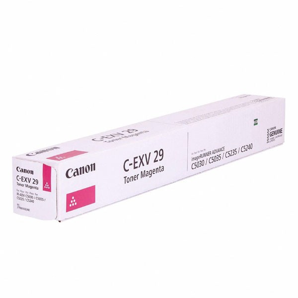 ​Cartus toner Canon IRA C5235, IRA C5240i, IRA C5250, IRA C5250i, IRA C5255, IRA C5255i C-EXV29M, 2798B002AB C-EXV29M 27k Magenta Promo Original