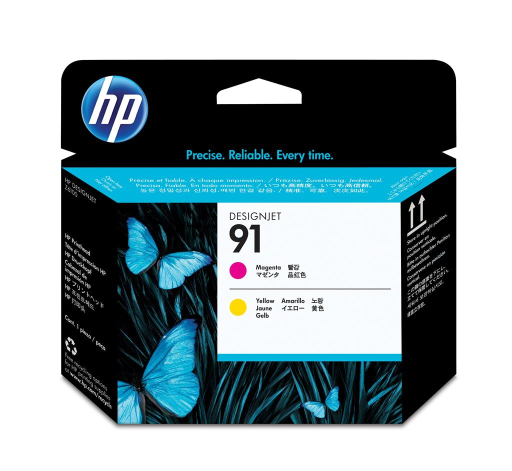 Printhead HP DJ Z6100 NR.91 Magenta&Yellow Original