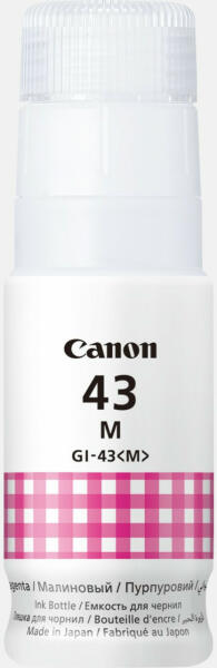 Cerneala Canon GI-43M, PIXMA G 540, PIXMA G 640, 3.7k Mg Magenta Original