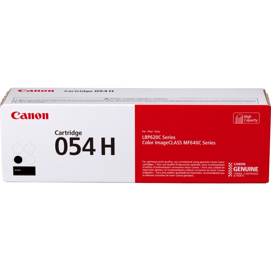 Cartus toner Canon MF645CX, MF643Cdw, MF641Cw, LBP623Cdw, LBP621Cw, 3028C002AA CRG-054HBK 3.1k Black Original