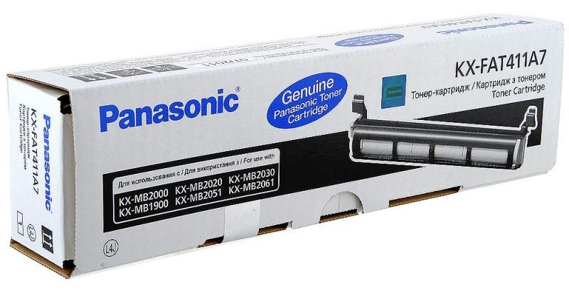 Cartus toner Panasonic MB-2000HXB, MB-2010HXB, MB-2025FXW, MB-2030FXW, KX-FAT411E/X, 2k Black Original