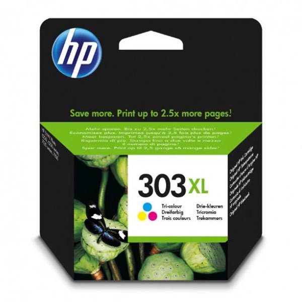 Cartus cerneala HP Envy Photo 6220, 6230 series, 7130 series, 7830, Nr.303XL, CMY Color Cyan/Magenta/Yellow Original