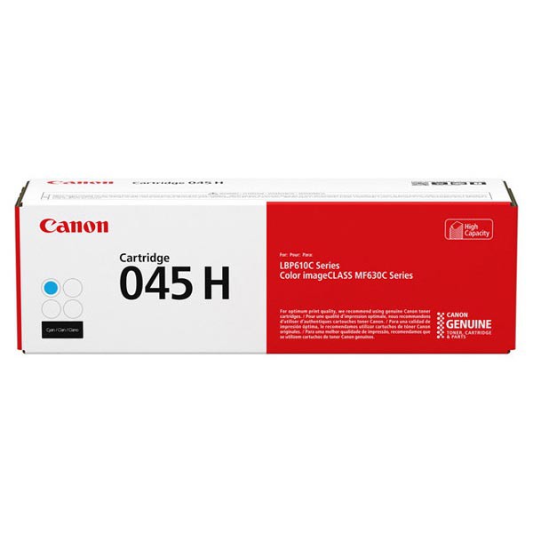 Cartus toner Canon LBP 611CN CRG-045H 1245C002AA, CRG-045HC 2.8k Cyan Original