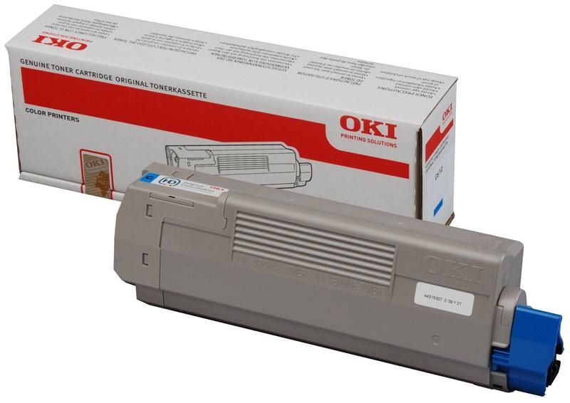 Cartus toner OKI C610DN, C610N 6k Cyan Original