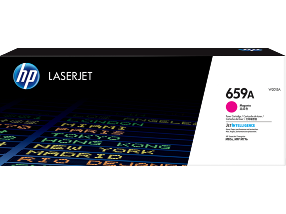 Cartus toner HP Color LaserJet Enterprise M856dn, Color LaserJet Enterprise MFP M776dn, Color LaserJet Enterprise MFP M776z, Color LaserJet Enterprise MFP M776zs, NR.659A, 13k Magenta Original