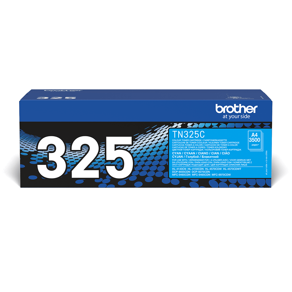 Cartus toner Brother HL 4140CN, HL 4150CDN, HL 4570CDW, HL 4570CDWT, MFC 9460CDN, MFC 9465CDN, TN325C 3.5k Cyan Original