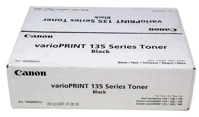 Cartus toner Canon VarioPRINT 135,6117B004[AA] / 6117B004AA / 6117B004 / 1060083015, 96k Black Original
