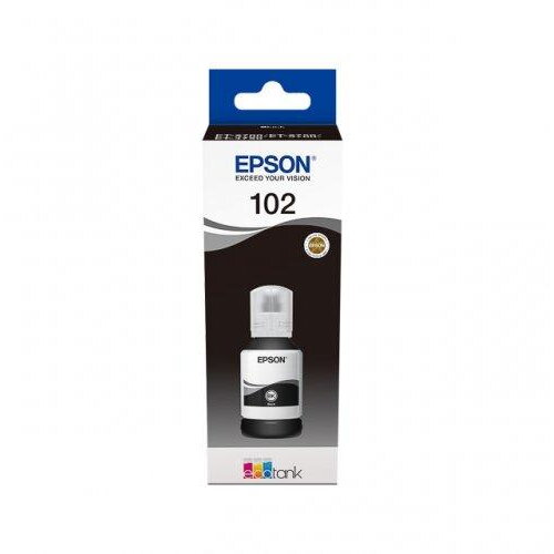Cartus cerneala Epson EcoTank ET 2700, ET 2750, ET 2751, ET 2756, ET 2851, ET 2856, ET 3750, ET 3850, ET 4750, ET 4800 Series, ET 4850, ET 15000 / Workforce WorkForce ST 2000,S T 3000, ST 4000, Epson 102	C13T03R140, 7.5k Black Original