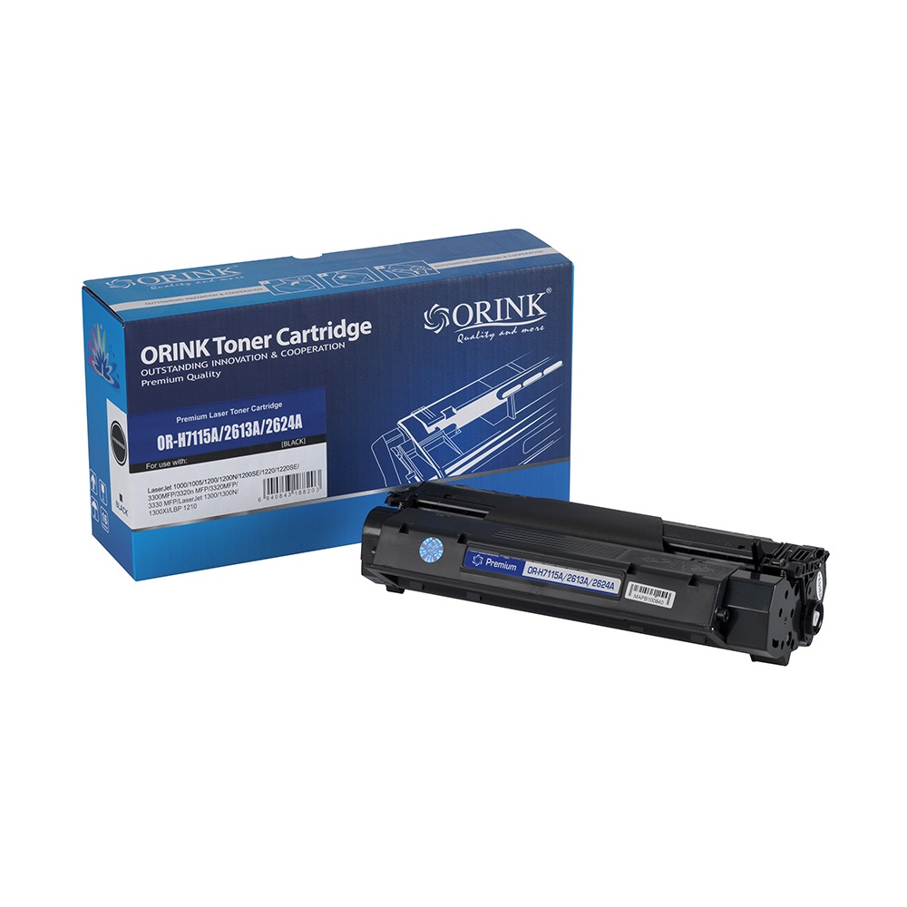 Cartus toner HP LJ 1000, LJ 1005, LJ 1200, LJ 1200N, LJ 1200SE, LJ 1220, LJ 1220SE, LJ 3300MFP, LJ 3320N MFP, LJ 3320, LJ 3330, LJ 1300, LJ 1300N, LJ 1300XI, LBP1210, LJ 1150, LJ 1150DN, LJ 1150DTN, LJ 1150HDN, C7115A 2.5k Black- Compatibil ORINK