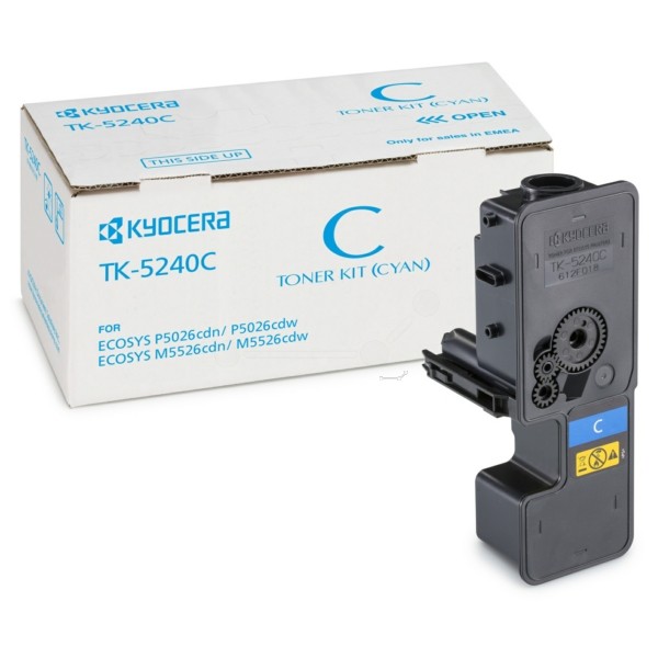 Cartus toner Kyocera Mita M 5526 CDN TK-5240C 3k Cyan Original