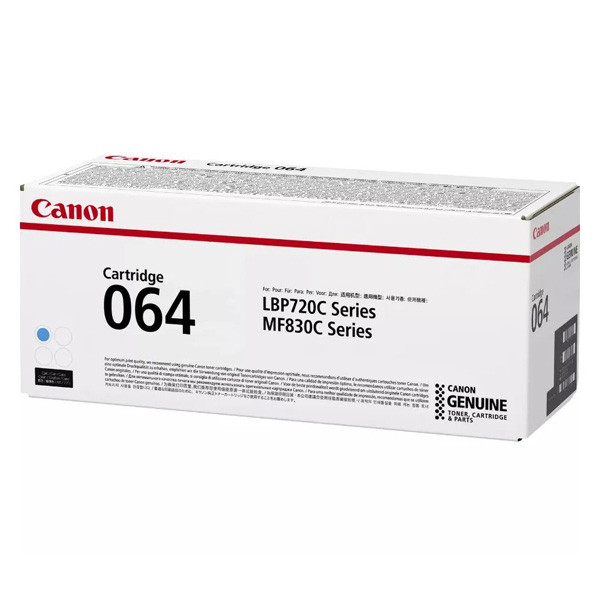 Cartus toner Canon i-SENSYS MF832Cdw, CRG-064 Cyan, 5k Original