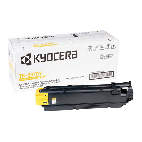 Cartus toner Kyocera Mita ECOSYS PA3500cx, MA3500icx, MA3500cifx, TK-5370, 1T02YJANL0, 5K Yellow Original