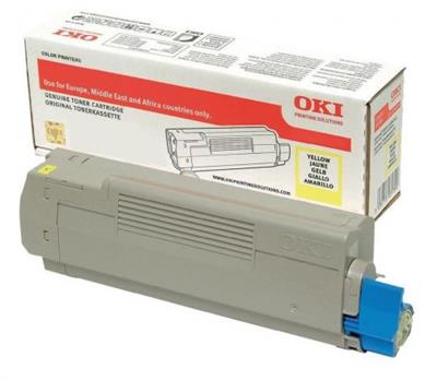 Cartus toner Okidata MC 573, C 532, C 542, C 563 6k Yellow Original