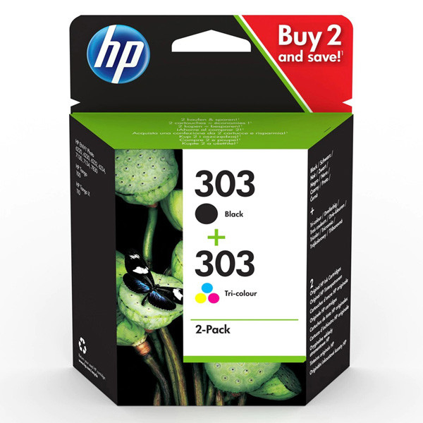 Multipack cerneala HP HP Envy Photo 6200 Series, Photo 6230, Photo 6230 wifi, Photo 6232, Photo 6234, Nr.303, CMYK Original