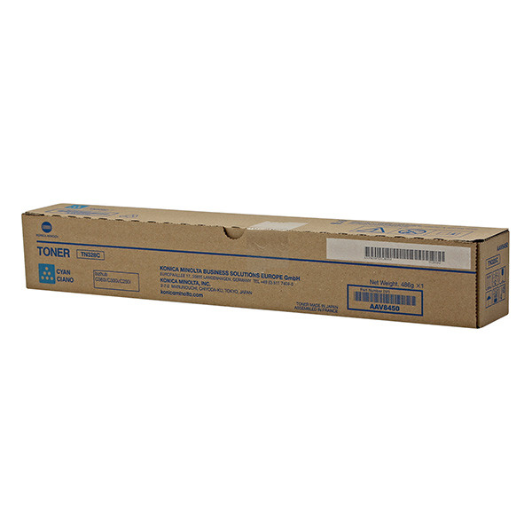 Cartus toner Minolta bizhub C250i, bizhub C360i, bizhub C300i, C251i, C301i, C361i, TN328C, TN-328C, AAV8450, 1 spiral bottle, Cyan, Promo, Original
