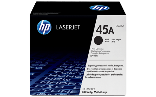 [Q5945A] Cartus toner HP  LJ 4345 MFP , LJ 4345 XMFP , LJ 4345 XMMFP , LJ 4345 XSMFP , LJ M 4345 MFP , LJ M 4345 XMFP , LJ M 4345 XMMFP , LJ M 4345 XSMFP, 18k Black Original