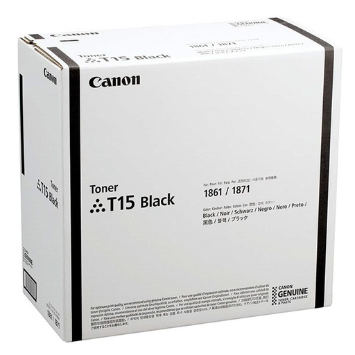 [5818C001AA] Cartus toner Canon I-SENSYS X 1861P, 1871P , CRG T15, 42 k Black Original