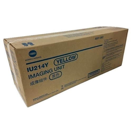[A85Y08DP] Imaging Unit Minolta bizhub C 227, bizhub C 287, bizhub C 287, IU214Y, IU-214Y, IU 214Y, Yellow Promo Original