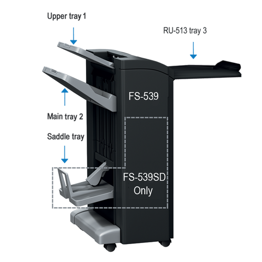 [AAR4WY1] FS-539 Staple finisher, 50 sheets