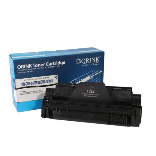 [ORCAOEP26] Cartus toner Canon LBP 3210, MF 5770, MF 5730, LASERBASE MF 3110, MF 5630, MF 5530, LBP 3200, MF 5750, MF 3112, MF 5650, MF 5550 EP26 2.5k Black Compatibil Orink