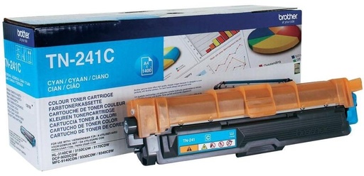 [TN241C] Cartus toner Brother HL 3140, MFC 9340 CDW, MFC 9140 CDN, HL 3150 CDW, HL 3140 CW, DCP 9020 CDW, MFC 9330 CDW, HL 3170, HL 3150 TN241C Cyan Original
