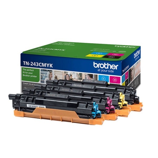 [TN243CMYK] Multipack toner Brother HL L3210CW TN243CMYK Cyan/Magenta/Yellow/Black Original