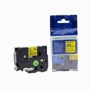 TZE651 Tape 24mm Black on Yellow Original