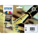 Multipack cerneala EPSON STYLUS WF 2010W Nr.16XL CYMK Cyan/Magenta/Yellow Original
