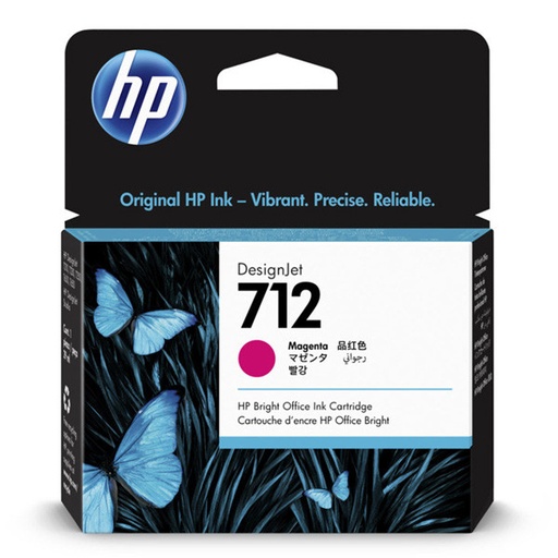 [3ED68A] Cartus cerneala HP DJ T630 NR.712 NR.712 3ED68A 29ml Magenta Original