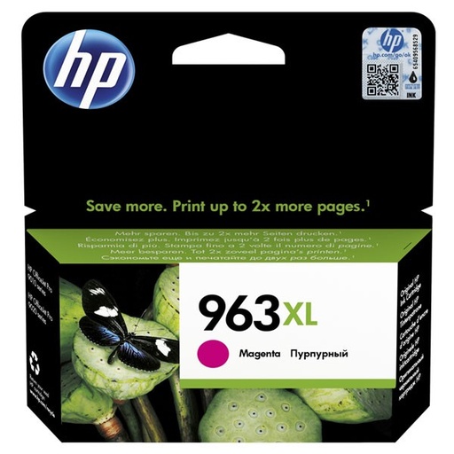 [3JA28AE] Cartus cerneala High Yield HP OJ Pro 9010, OJ Pro 9020, OJ Pro 9013, OJ Pro 9023, OJ Pro 9014 NR.963XL NR.963XL 3JA28AE 1.6k Magenta Original