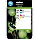 Cartus cerneala 4-Pack HP OJ PRO 9010, OJ PRO 9012, OJ PRO 9013, OJ PRO 9014, OJ PRO 9015, OJ PRO 9016, OJ PRO 9019, OJ PRO 9022, OJ PRO 9025 NR.963 Cyan/Magenta/Yellow/Black Original