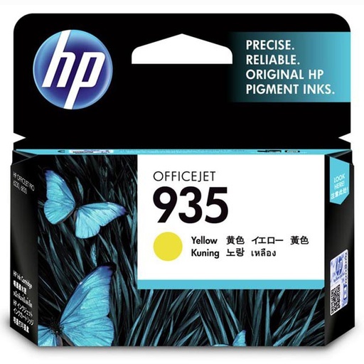 [C2P22AE] Cartus cerneala HP OJ 6812 ALL-IN-ONE, OJ 6815 ALL-IN-ONE, OJ PRO 6230, OJ PRO 6830, OJ PRO 6830 ALL-IN-ONE, OJ PRO 6835 ALL-IN-ONE NR.935 C2P22AE Yellow Original