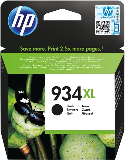 [C2P23AE] Cartus cerneala High Yield HP OJ 6812 ALL-IN-ONE, OJ 6815 ALL-IN-ONE, OJ PRO 6230, OJ PRO 6830, OJ PRO 6830 ALL-IN-ONE, OJ PRO 6835 ALL-IN-ONE NR.934XL Black Original