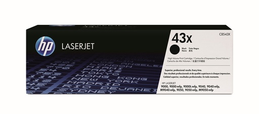 [C8543X] Cartus toner HP LJ 9000, LJ 9040, LJ 9050 NR.43X 30k Black Original
