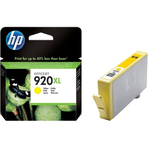 [CD974AE] Cartus cerneala HP OJ 7000, OJ 6000, OJ 7500, OJ 6500 NR.920XL NR.920XL CD974AE Yellow Original