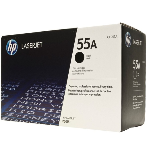 [CE255A] Cartus toner HP LJ PRO M 521, LJ P 3010, LJ P 3015 NR.55A 6k Black Original