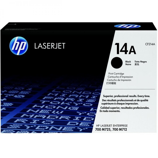 [CF214A] Cartus toner HP LJ Enterprise M725, LJ Enterprise 700 M712 NR.14A 10k Black Original