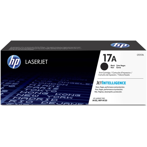 [CF217A] Cartus toner HP PRO M 102 A NR.17A 1.6k Black Original
