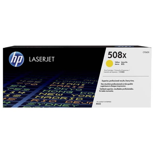[CF362X] Cartus toner HP MFP Mngd M577DNM, M553DNM, M552DN, M553DN, M553N, M553X, M577C, M577DN, M577F, NR.508X CF362X 9.5k Yellow Original