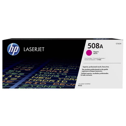 [CF363A] Cartus toner HP LJ M552DN NR.508A 5k NR.508A CF363A 5k Magenta Original