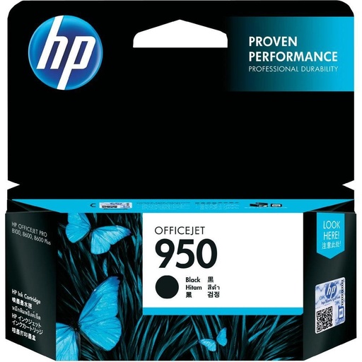 [CN049AE] Cartus cerneala HP OfficeJet Pro 251DW, Pro 276DW, Pro 8100 N811A, Pro 8600A E-AIO, Pro 8600A Plus E-AIO, Pro 8610 e-AIO, Pro 8620 e-AIO NR.950 Black Original