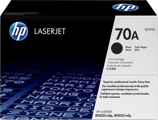 [Q7570A] Cartus toner HP LJ M 5035, LJ M 5035 MFP, LJ M 5025, LJ M 5025 MFP NR.70A 15k Black Original