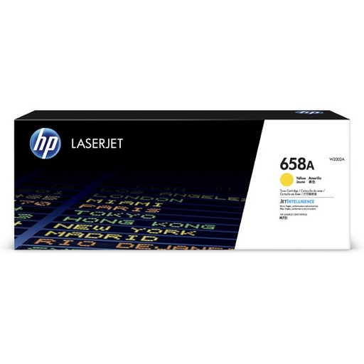 [W2002A] Cartus toner HP LJ Enterprise M751dn, LJ M751n NR.658A NR.658A W2002A 6k Yellow Original