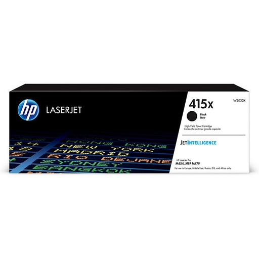 [W2030X] Cartus toner HP M454DW, MFP M479DW NR.415X 7.5k Black Original