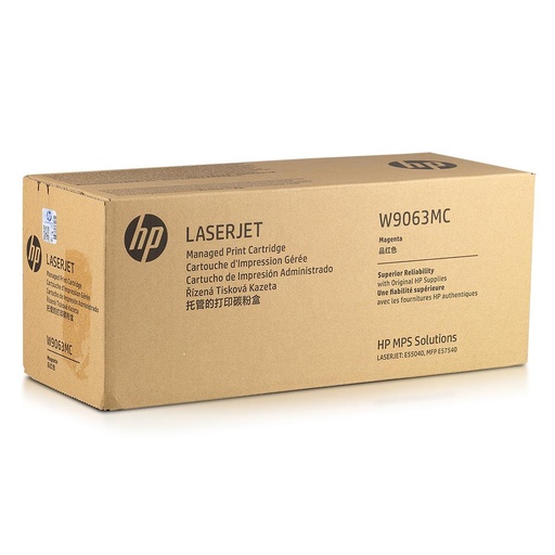 [W9063MC] Cartus toner HP LJ Managed E 55040, LJ Managed E 57540 12.5k W9063MC 12.5k Magenta Original