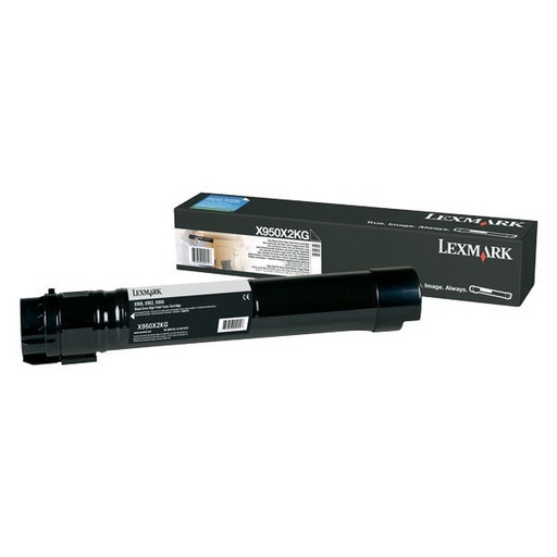 [X950X2KG] Cartus toner Lexmark X 950DE X950X2KG 36K Black Original
