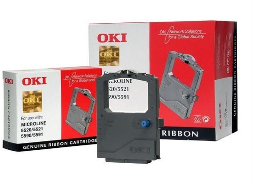 [1126301] Ribbon Okidata ML5520 4ml Black Original