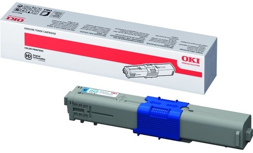 [44469706] Cartus toner Okidata C 310, C 330, MC 510 44469706 2k Cyan Original