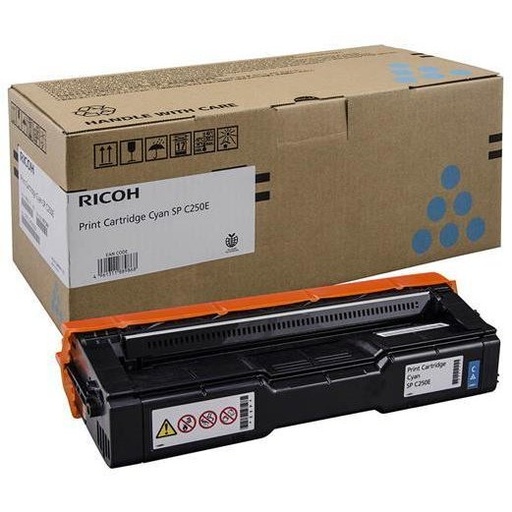 [407544] Cartus toner Ricoh Aficio SPC 250, Aficio SPC 250 e, Aficio SPC 250 SFw, Aficio SPC 250 s SPC250E 407544 Cyan Original