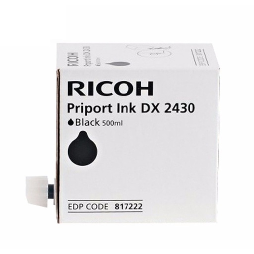 [817222] Cerneala Ricoh Priport DX 2330, DX 2430 BK 893787/893788 Black Original